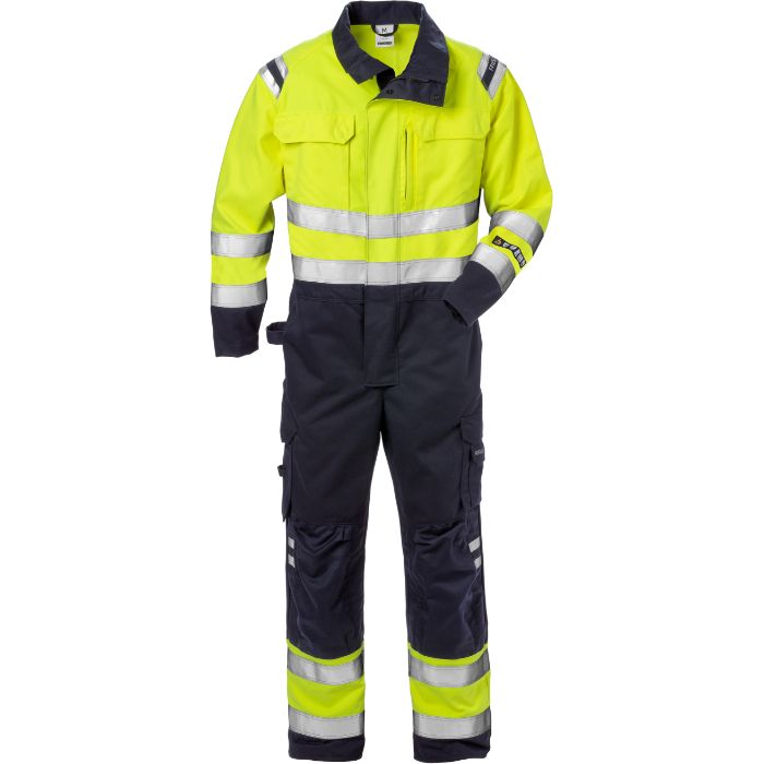 FRISTADS Flamestat Hi Vis Overall Klasse 3 8175 Aths 125893
