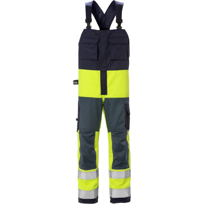 FRISTADS Flame Hi Vis Amerikaanse Overall Klasse 2 1584 Flam 126510