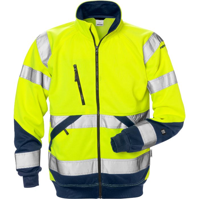 FRISTADS Hi Vis Sweatjack Klasse 3 7426 Shv 126534