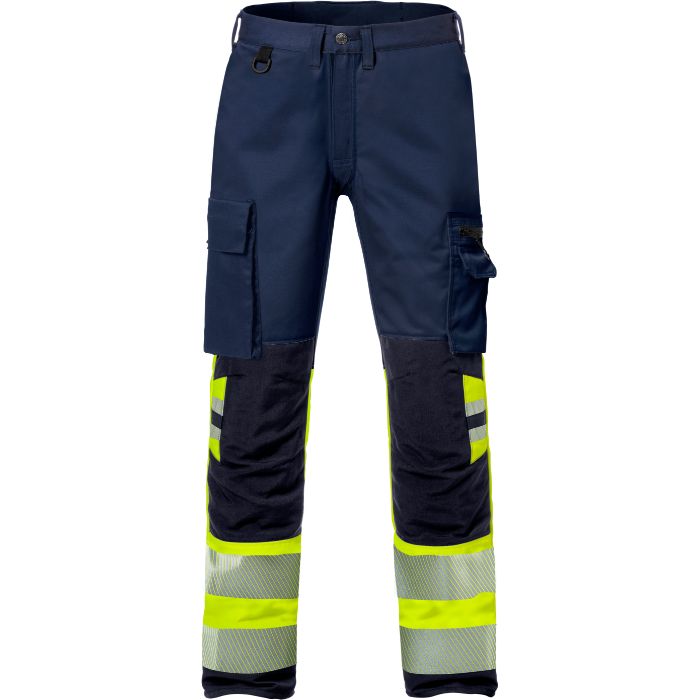 FRISTADS Hi Vis Broek Stretch Klasse 1 2705 Plu 127731