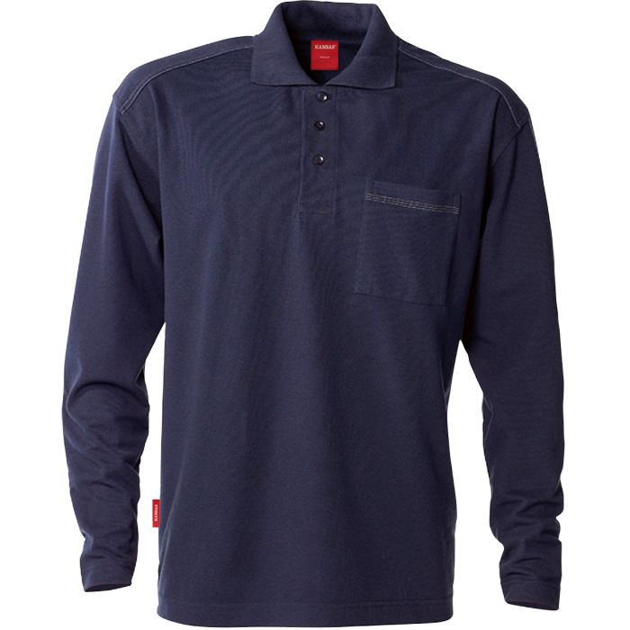 KANSAS Poloshirt Lange Mouwen 7393 Pm 100781