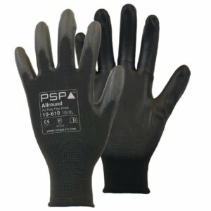 PSP 10-610 PU Zwart Werkhandschoen Per 12 Paar