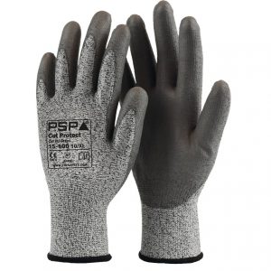 PSP 15-600 Cut Protect Cut D PU Grey Werkhandschoen