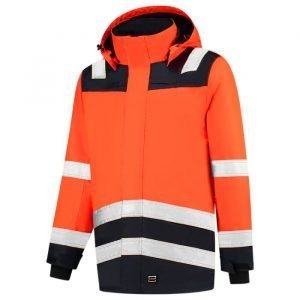 Tricorp Parka High Vis Bicolor 403020 - Fluor Orange-Ink