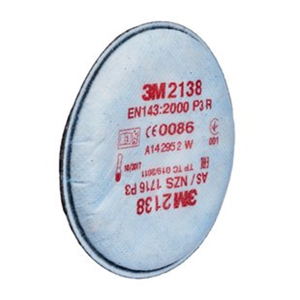 3M 2138 Stoffilter P3 tbv S-200+ verse luchtsysteem