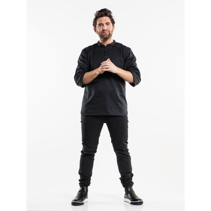 Chaud Devant Chef Jacket Bujutsu Black