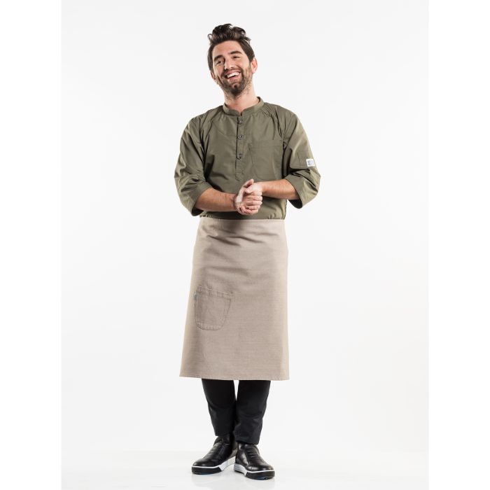 Chaud Devant Apron Bujutsu Sand W90 - L65