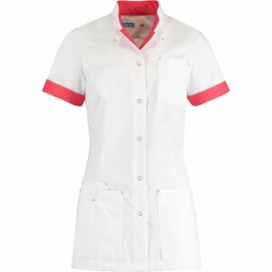 De Berkel JILL 26 WIT/o'roze - wit/koraal