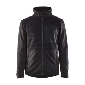 Blåkläder Hoodie met hele rits 35402526 - Zwart