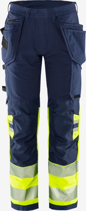 Fristads High Vis Green werkbroek stretch klasse 1 2643 GSTP 134187