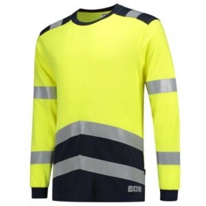 Tricorp T-Shirt Multinorm Bicolor 103003 - Fluor Yellow-Ink