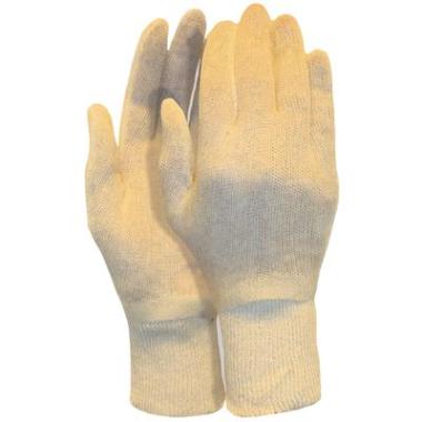 Interlock handschoen, damesmaat (180 grams) - écru