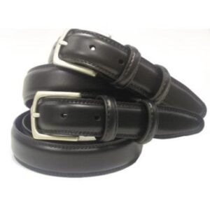Uniformriem leder - zwart