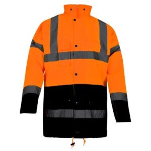 OXXAÂ® Alberto 0980 parka - fluo oranje/marineblauw