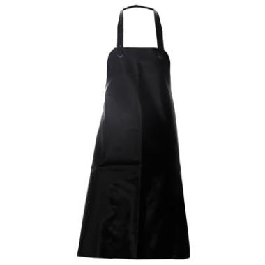 Werkschort PVC/katoen 70 x 90 cm - bruin