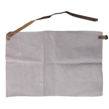Buikschort splitleder 60 x 40 cm - naturel