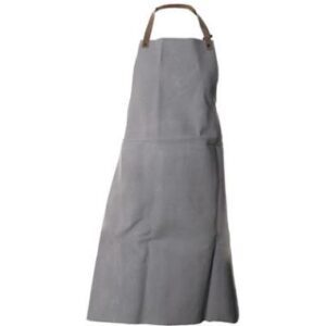 Lasschort splitleder 70 x 90 cm - naturel