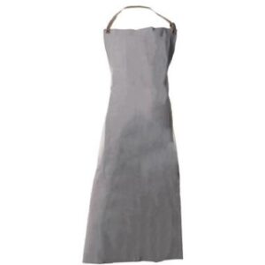 Lasschort splitleder 80 x 120 cm - naturel