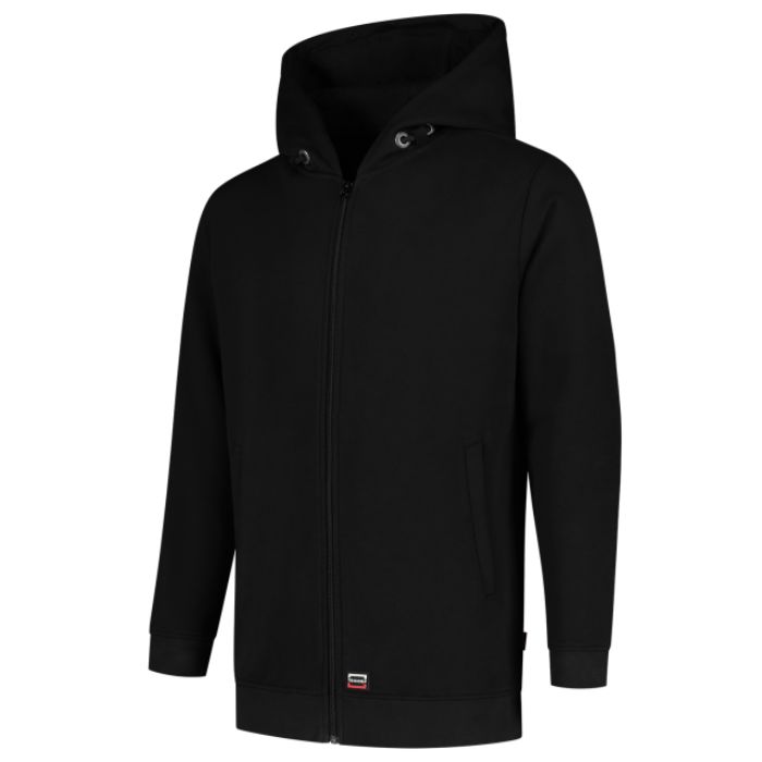 Tricorp Sweatvest Capuchon 60°C Wasbaar 301014 - Black