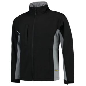 Tricorp Softshell Bicolor 402002 - Black-Grey