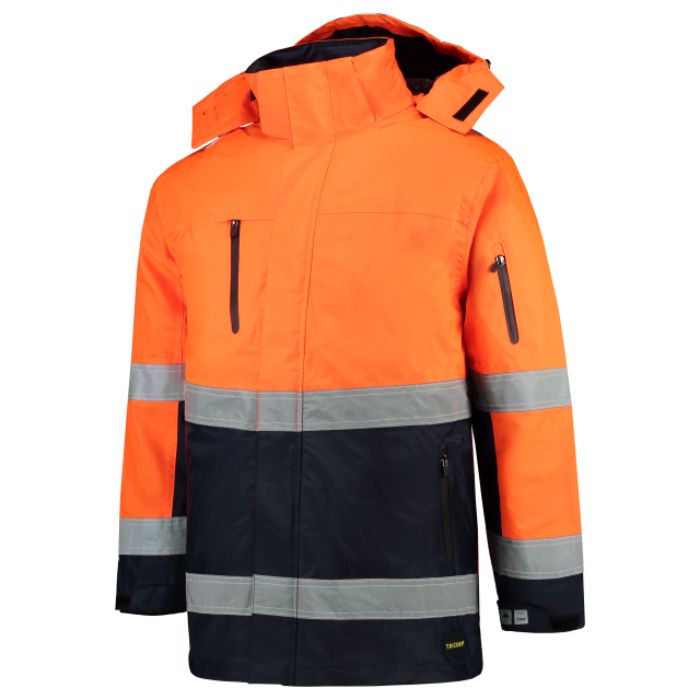 Tricorp Parka ISO20471 Bicolor 403004 - Fluor Orange-Navy