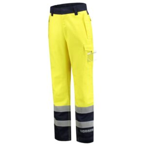 Tricorp Werkbroek Multinorm Bicolor 503004 - Ink-Fluor Yellow