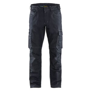 Blåkläder Service werkbroek denim stretch 14391141 - Marineblauw