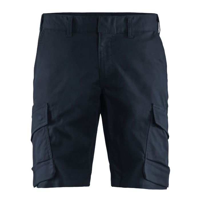 Blåkläder Industrie short met stretch 14461832 - Donker marineblauw/Zwart