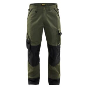 Blåkläder Garden werkbroek 14541835 - Army Groen/Zwart