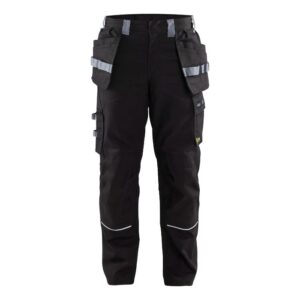 Blåkläder Vlamvertragende werkbroek 14611516 - Zwart/Grijs