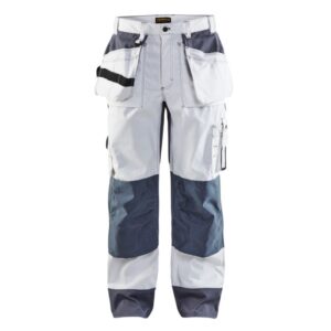 Blåkläder Werkbroek 15031860 - Wit/Grijs
