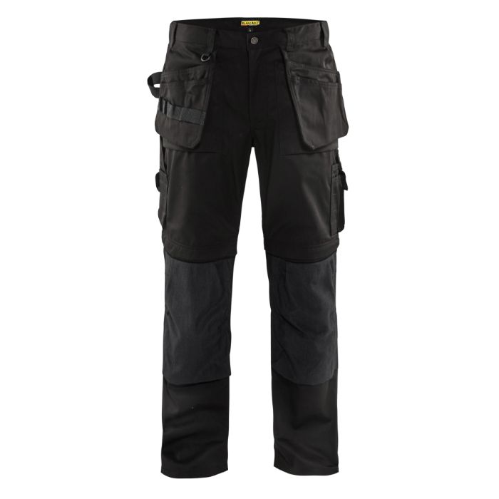 Blåkläder Werkbroek zip-off 15381860 - Zwart