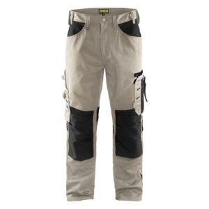 Blåkläder Werkbroek zonder spijkerzakken 15561860 - Stone/Zwart