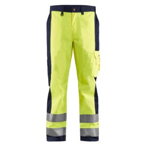 Blåkläder Werkbroek High Vis 15831860 - High Vis Geel/Marineblauw