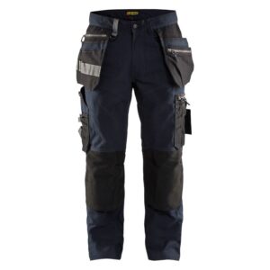 Blåkläder Werkbroek met stretch 15901343 - Donker marineblauw/Zwart