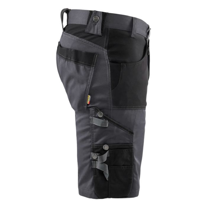 Blåkläder Short met Stretch 17981860 - Medium Grijs/Zwart