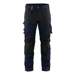 Blåkläder Werkbroek met Stretch 17991860 - Donker marineblauw/Zwart