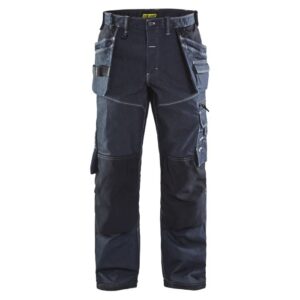 Blåkläder Werkbroek Denim Stretch X1900 19601141 - Marineblauw/Zwart