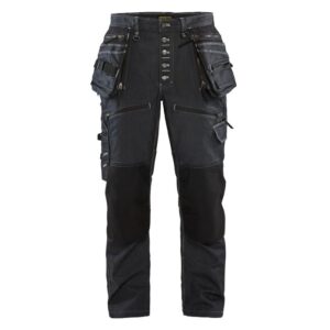 Blåkläder Baggy denim stretch X1900 19991141 - Marineblauw/Zwart