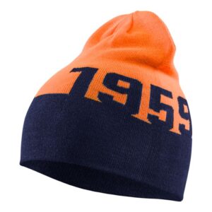 Blåkläder Beanie kids 20570 - Marineblauw/Oranje