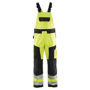 Blåkläder Bretelbroek High Vis 26601804 - High Vis Geel/Zwart