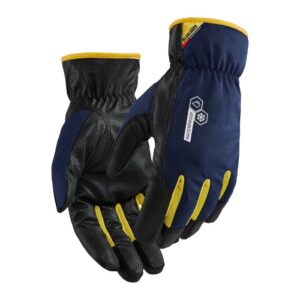 Blåkläder Werkhandschoenen gevoerd Waterdicht 28721475 - Donkerblauw/Geel