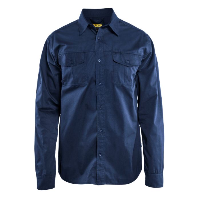 Blåkläder Overhemd Twill 32981190 - Marineblauw