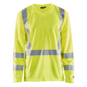 Blåkläder UV-T-shirt lange mouw High Vis 33831011 - High Vis Geel