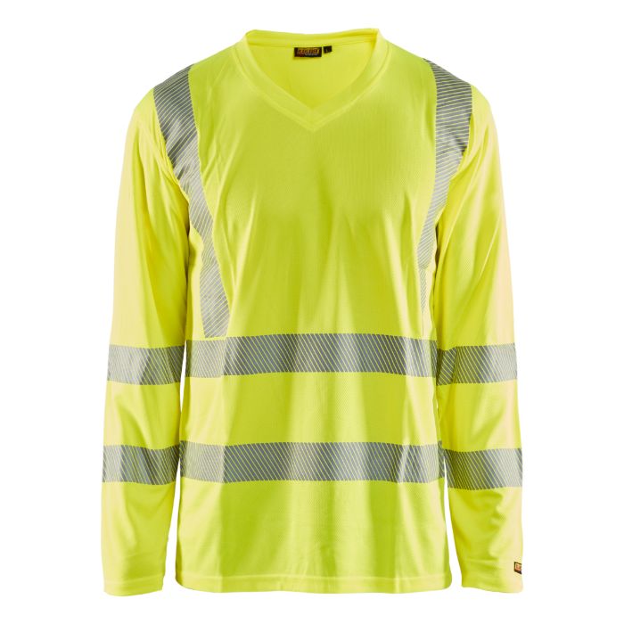 Blåkläder UV-T-shirt lange mouw High Vis 33851013 - High Vis Geel