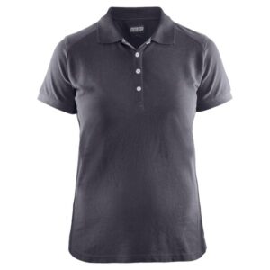 Blåkläder Dames poloshirt piqué 33901050 - Medium Grijs