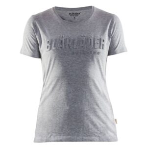 Blåkläder Dames t-shirt 3D 34311043 - Grijs Mêlee
