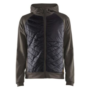 Blåkläder Hybride sweater 34632526 - Groen/Zwart