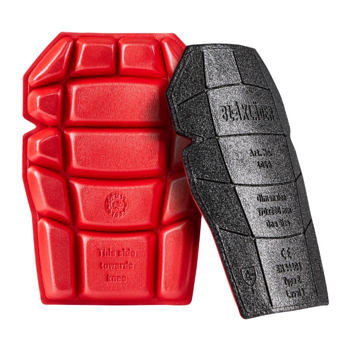 Blåkläder Kniestukken Prof 40581203 - Zwart/Rood