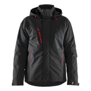 Blåkläder Lichtgewicht gevoerde winterjas 4-weg stretch 44841917 - Zwart/Rood